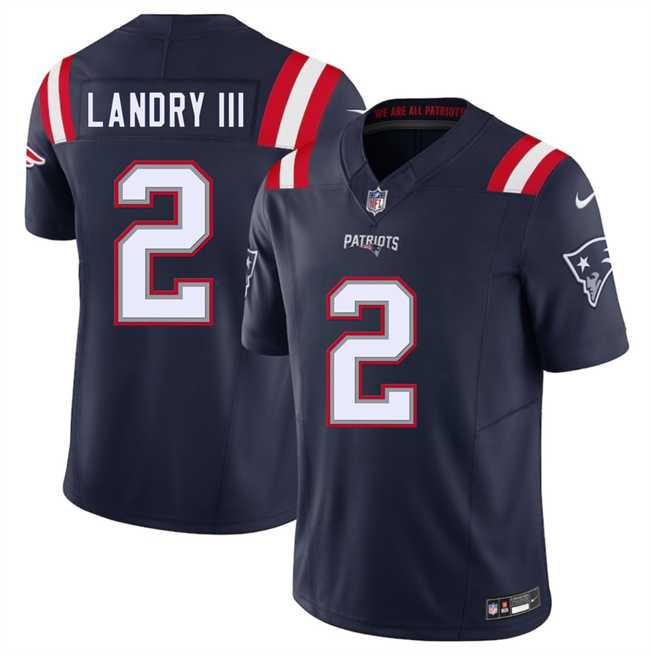 Men & Women & Youth New England Patriots #2 Harold Landry III Navy 2025 F.U.S.E. Vapor Limited Stitched Jersey->minnesota vikings->NFL Jersey